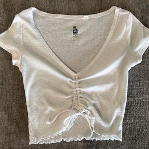 Me to We scrunched shirt